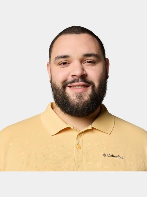 Columbia Utilizer Polo férfi galléros póló sárga színben 6