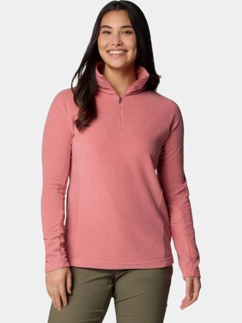 Columbia Glacial IV 1/2 Zip női polár pulóver rózsaszín színben 2