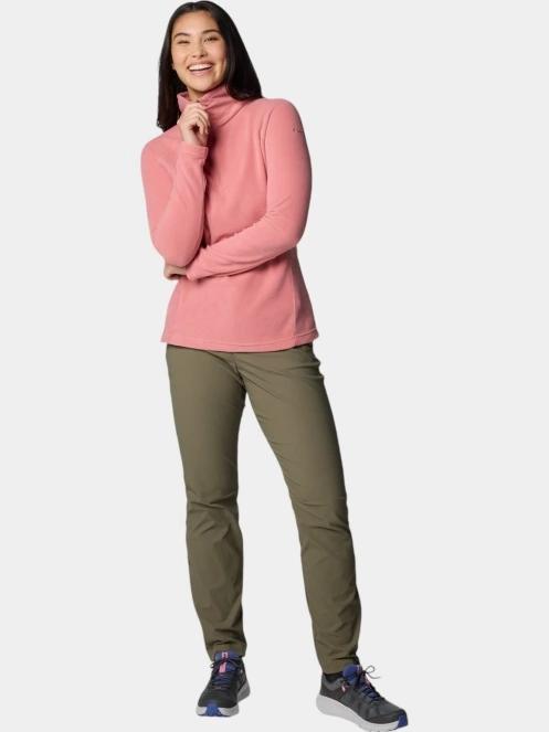 Columbia Glacial IV 1/2 Zip női polár pulóver rózsaszín színben 5
