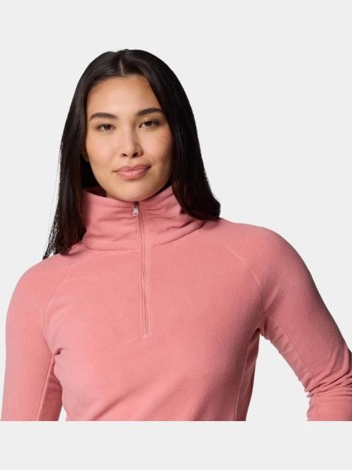 Columbia Glacial IV 1/2 Zip női polár pulóver rózsaszín színben 6