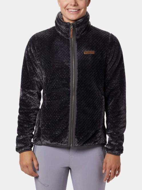Columbia Fire Side II Sherpa Fz női polár pulóver szürke színben 2