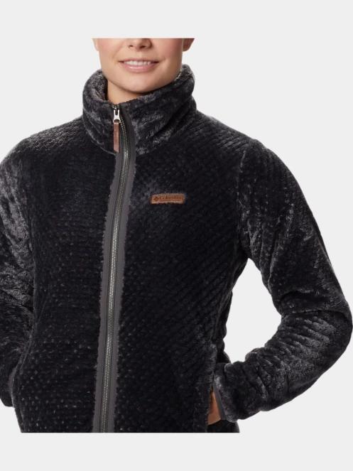 Columbia Fire Side II Sherpa Fz női polár pulóver szürke színben 4