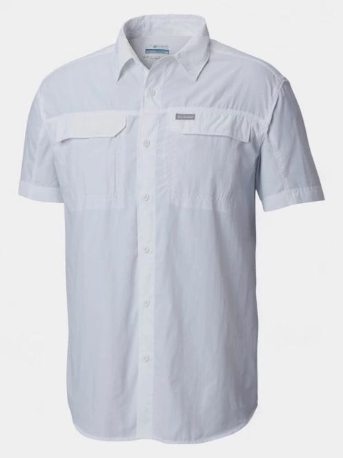 Columbia Silver Ridge 2.0 Short Sleeve Shirt férfi rövid ujjú túraing fehér színben 7
