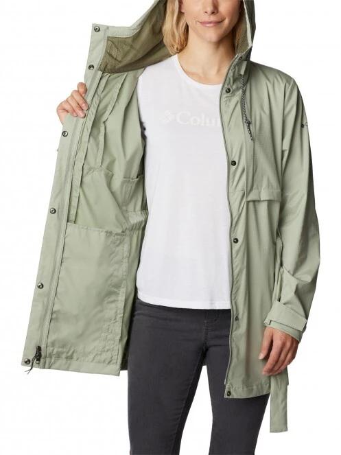 Columbia Pardon My Trench Rain Jacket női esőkabát zöld színben 5