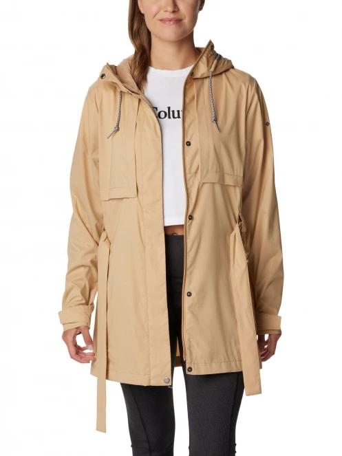 Columbia Pardon My Trench II Rain Jacket női esőkabát homok színben 5