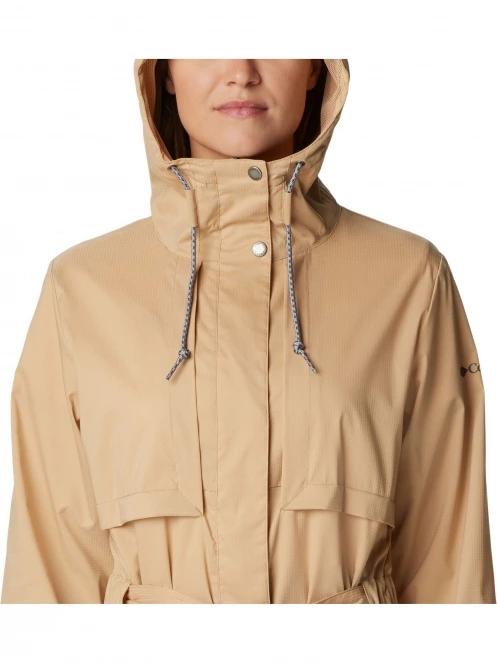 Columbia Pardon My Trench II Rain Jacket női esőkabát homok színben 7