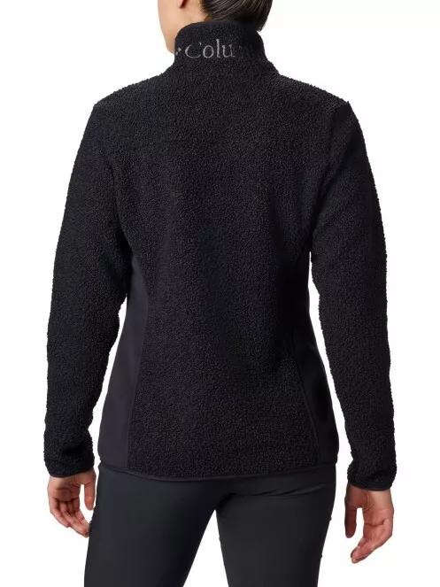 Columbia Panorama Full Zip női polár pulóver fekete színben 3
