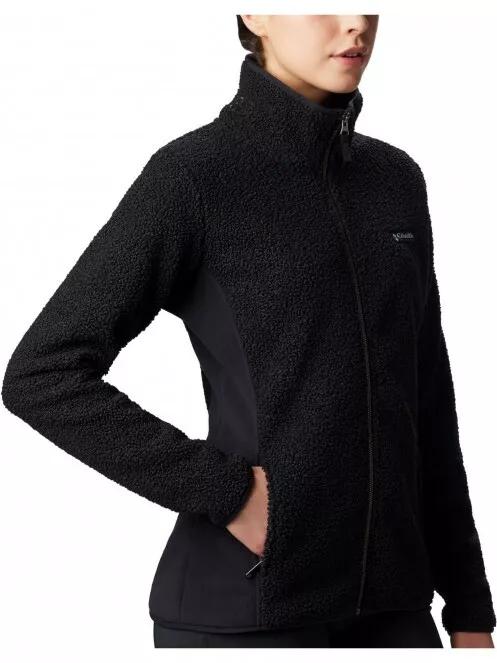 Columbia Panorama Full Zip női polár pulóver fekete színben 4