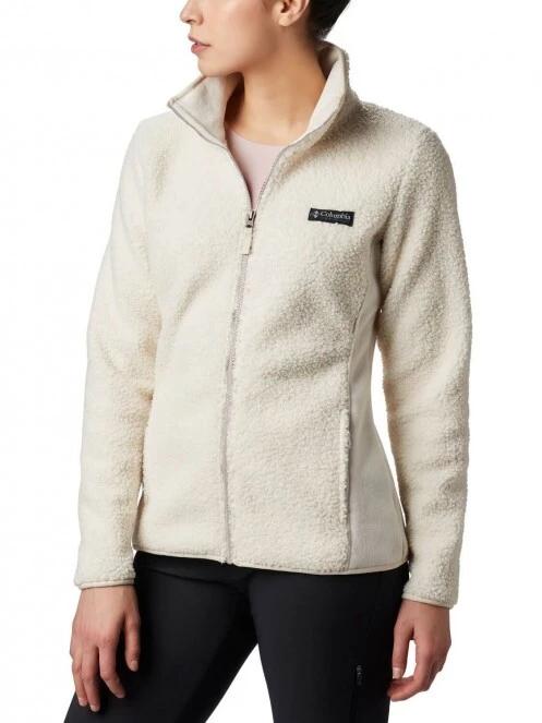 Columbia Panorama Full Zip női polár pulóver homok színben 2