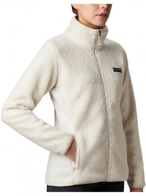Columbia Panorama Full Zip női polár pulóver homok színben 3
