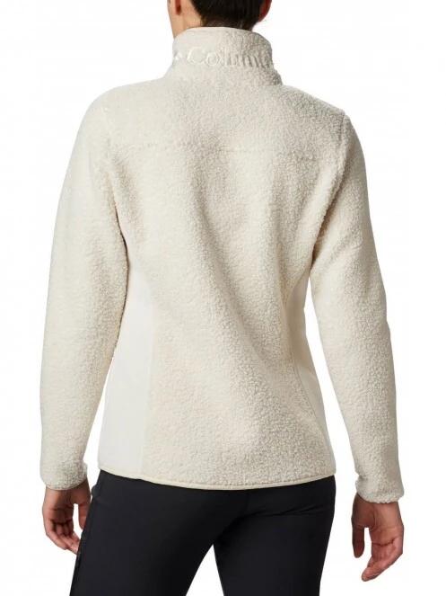 Columbia Panorama Full Zip női polár pulóver homok színben 4