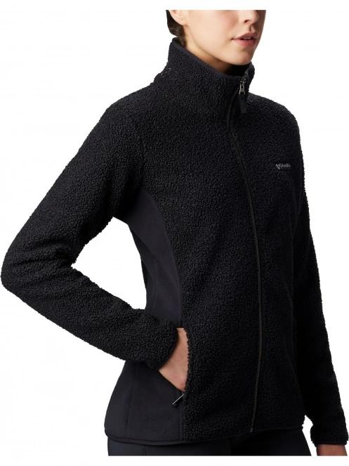 Columbia Panorama Full Zip női polár pulóver fekete színben 3