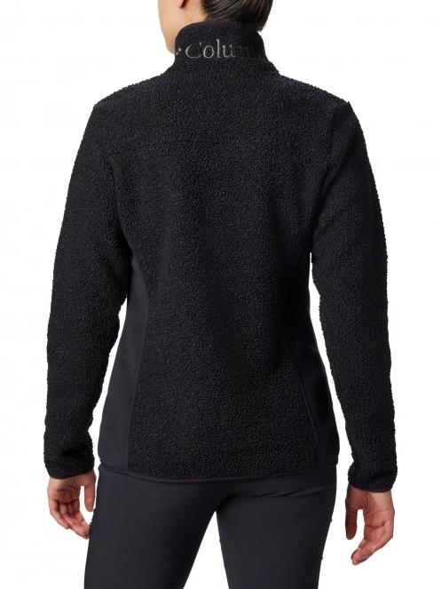 Columbia Panorama Full Zip női polár pulóver fekete színben 4