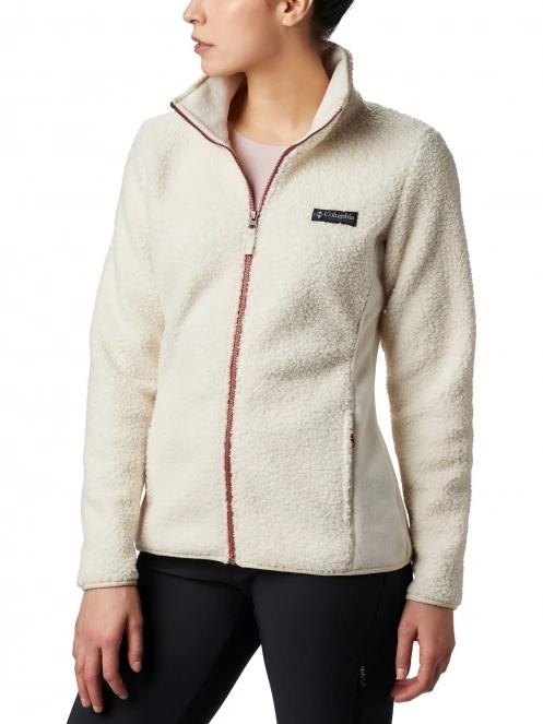 Columbia Panorama Full Zip női polár pulóver homok színben 2