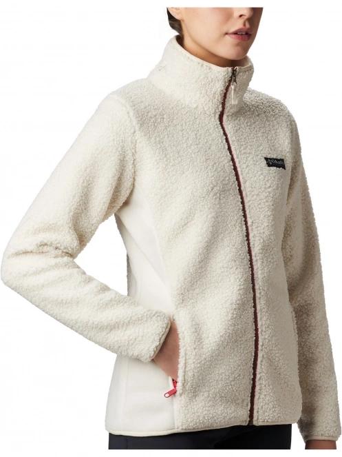Columbia Panorama Full Zip női polár pulóver homok színben 3