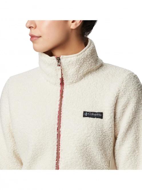 Columbia Panorama Full Zip női polár pulóver homok színben 5