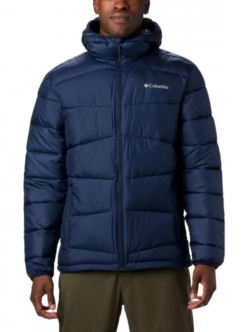 Columbia Fivemile Butte Hooded Jacket férfi télikabát kék színben 2