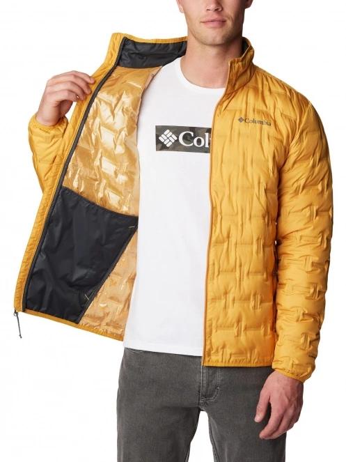 Columbia Delta Ridge Down Jacket férfi pehelykabát sárga színben 5