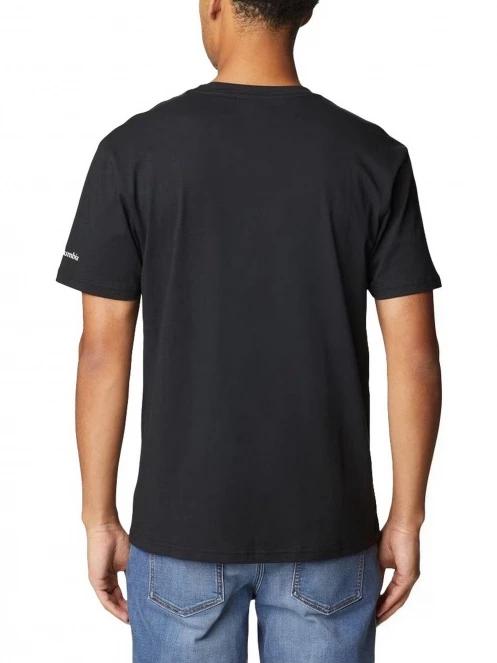 Columbia M Rapid Ridge Graphic Tee férfi rövid ujjú póló fekete színben 4