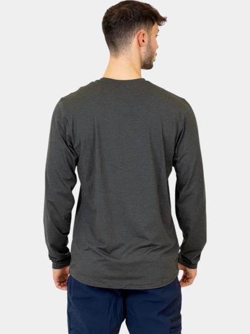 Columbia Tech Trail Long Sleeve Crew II férfi hosszú ujjú sport póló szürke színben 4