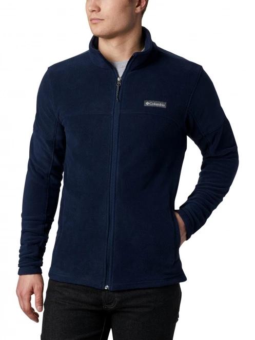 Columbia Basin Trail III Full Zip férfi polár pulóver kék színben 2