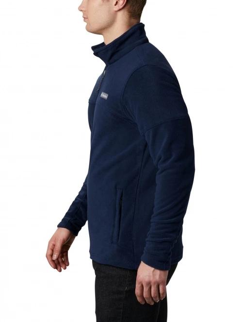 Columbia Basin Trail III Full Zip férfi polár pulóver kék színben 3