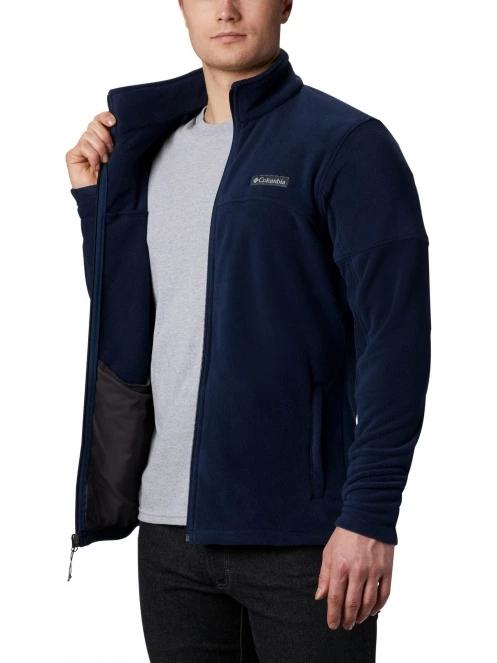 Columbia Basin Trail III Full Zip férfi polár pulóver kék színben 5