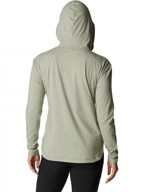 Columbia Sun Trek Hooded Pullover női kapucnis pulóver zöld színben 4
