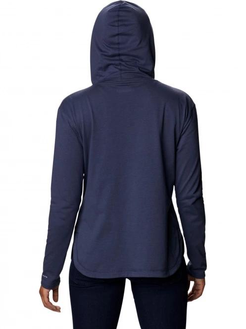 Columbia Sun Trek Hooded Pullover női kapucnis pulóver kék színben 4