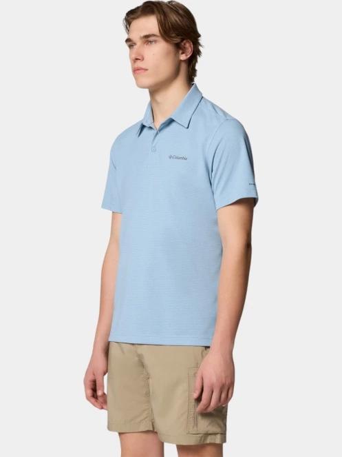 Columbia Havercamp Pique Polo férfi galléros póló kék színben 3