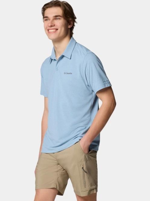 Columbia Havercamp Pique Polo férfi galléros póló kék színben 5