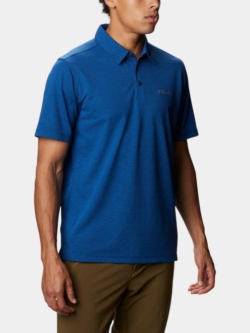 Columbia Havercamp Pique Polo férfi galléros póló kék színben 5