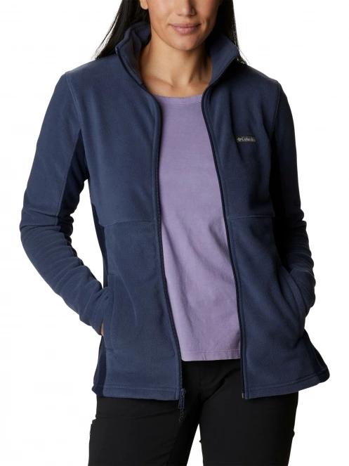 Columbia Basin Trail III Full Zip női polár pulóver kék színben 5