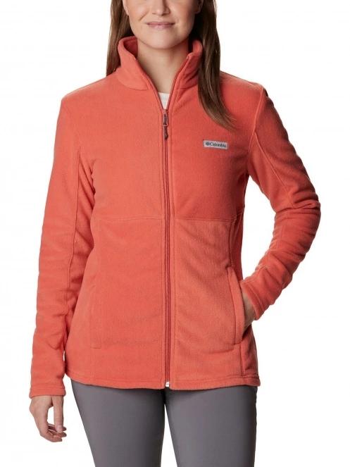 Columbia Basin Trail III Full Zip női polár pulóver rózsaszín színben 2