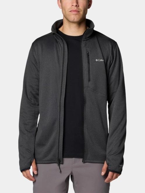 Columbia Park VIew Fleece Full Zip férfi polár pulóver fekete színben 5