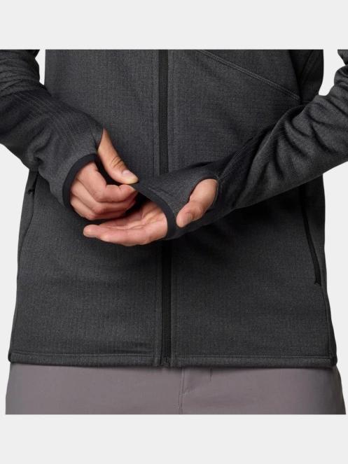 Columbia Park VIew Fleece Full Zip férfi polár pulóver fekete színben 9