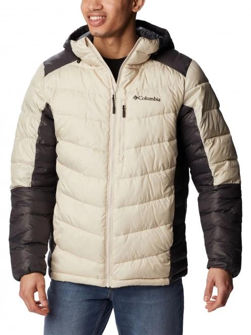 Columbia Labyrinth Loop Hooded Jacket férfi utcai kabát homok színben 2