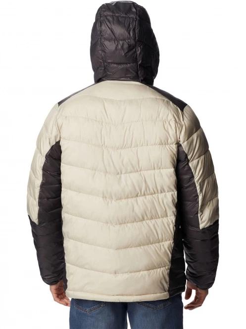 Columbia Labyrinth Loop Hooded Jacket férfi utcai kabát homok színben 4