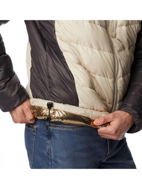Columbia Labyrinth Loop Hooded Jacket férfi utcai kabát homok színben 6
