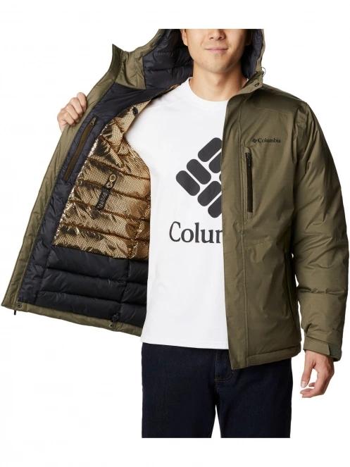 Columbia Oak Harbor Insulated Jacket férfi télikabát zöld színben 5