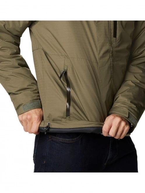 Columbia Oak Harbor Insulated Jacket férfi télikabát zöld színben 6