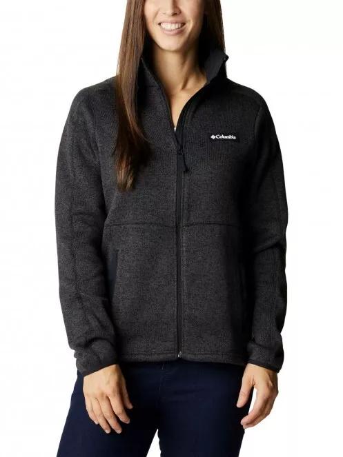 Columbia W Sweater Weather Full Zip női polár pulóver fekete színben 2