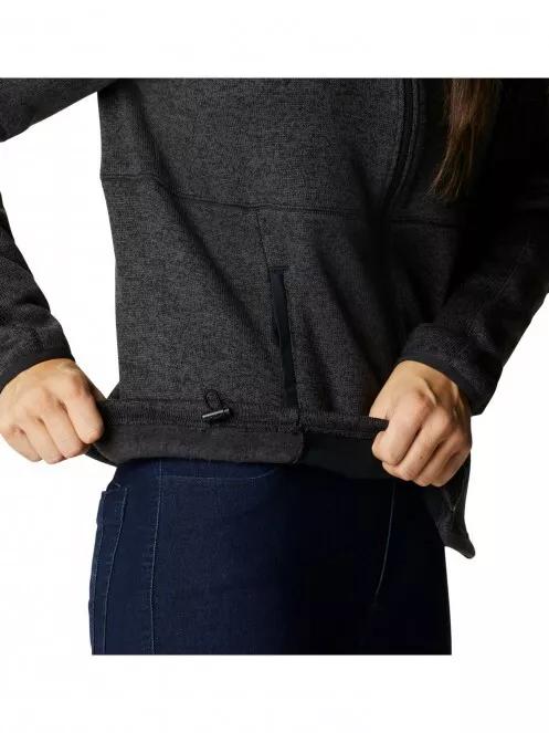 Columbia W Sweater Weather Full Zip női polár pulóver fekete színben 6