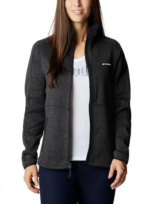 Columbia W Sweater Weather Full Zip női polár pulóver fekete színben 5