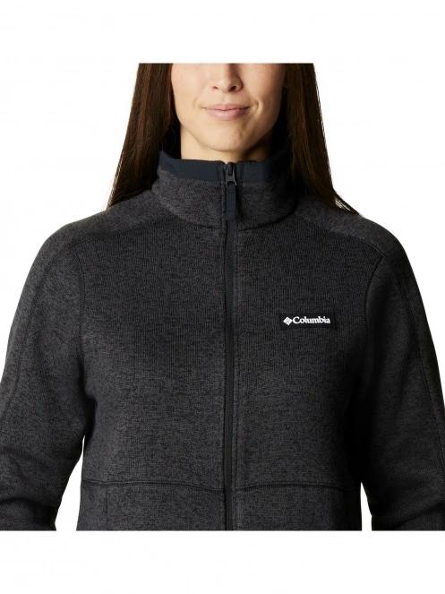 Columbia W Sweater Weather Full Zip női polár pulóver fekete színben 7