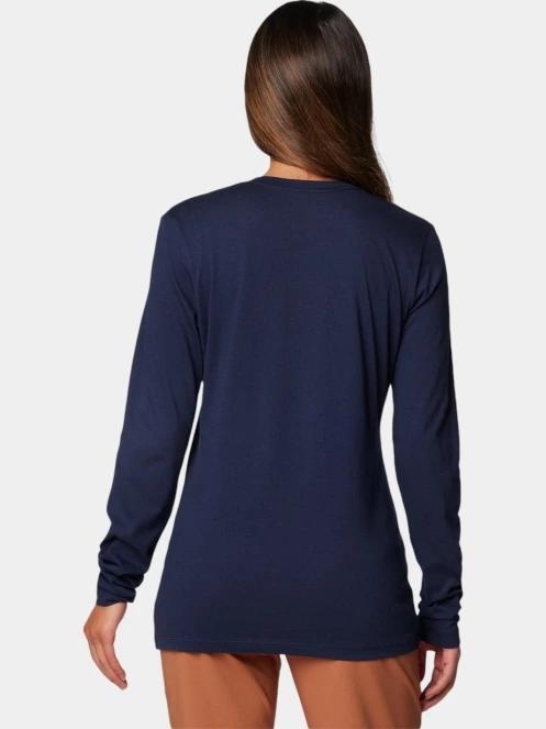 Columbia Hidden Haven Long Sleeve Tee női hosszú ujjú póló kék színben 4