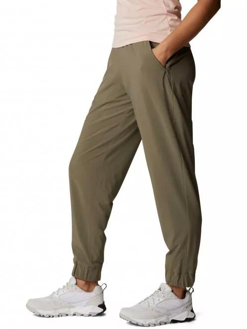 Columbia Pleasant Creek Warm Jogger női túranadrág zöld színben 4