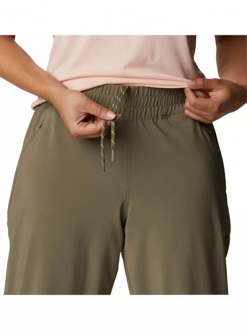 Columbia Pleasant Creek Warm Jogger női túranadrág zöld színben 5