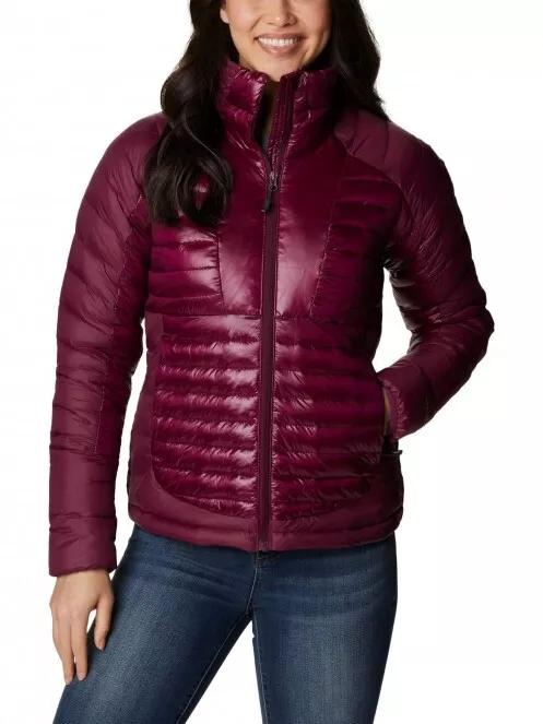 Columbia Labyrinth Loop Jacket női utcai kabát lila színben 2