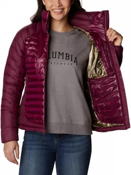 Columbia Labyrinth Loop Jacket női utcai kabát lila színben 5